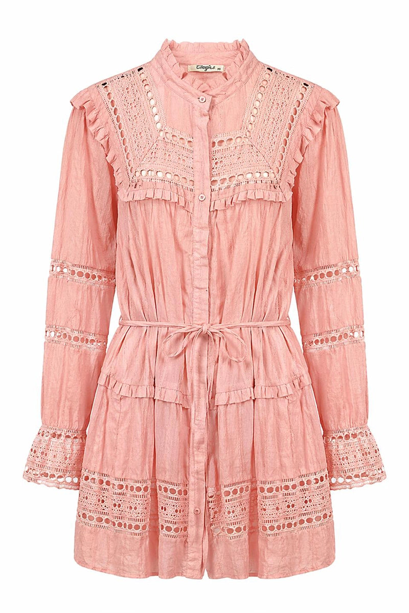 Elegant roze jurkje