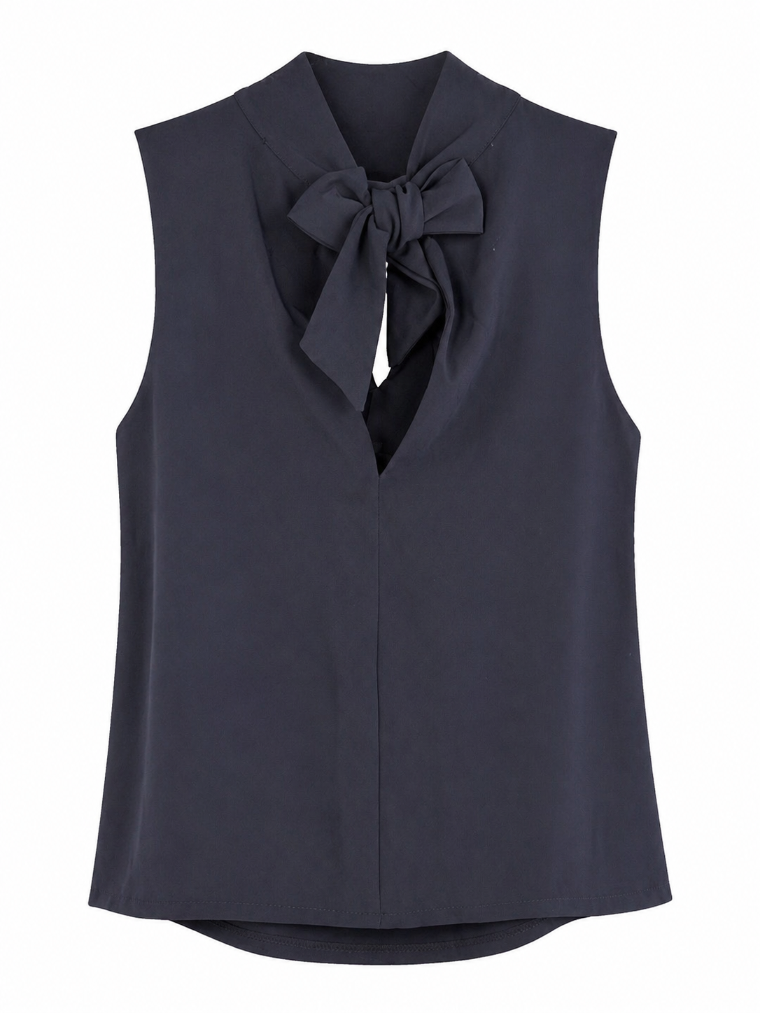 Mila top donkerblauw